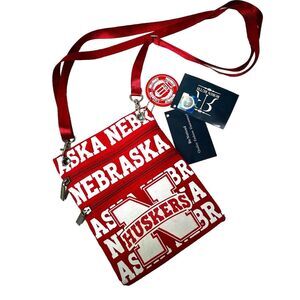 Robin Ruth Crossbody Bag Tennessee-  Double Zipper -‎ Adjustable Strap-SEALED!!!